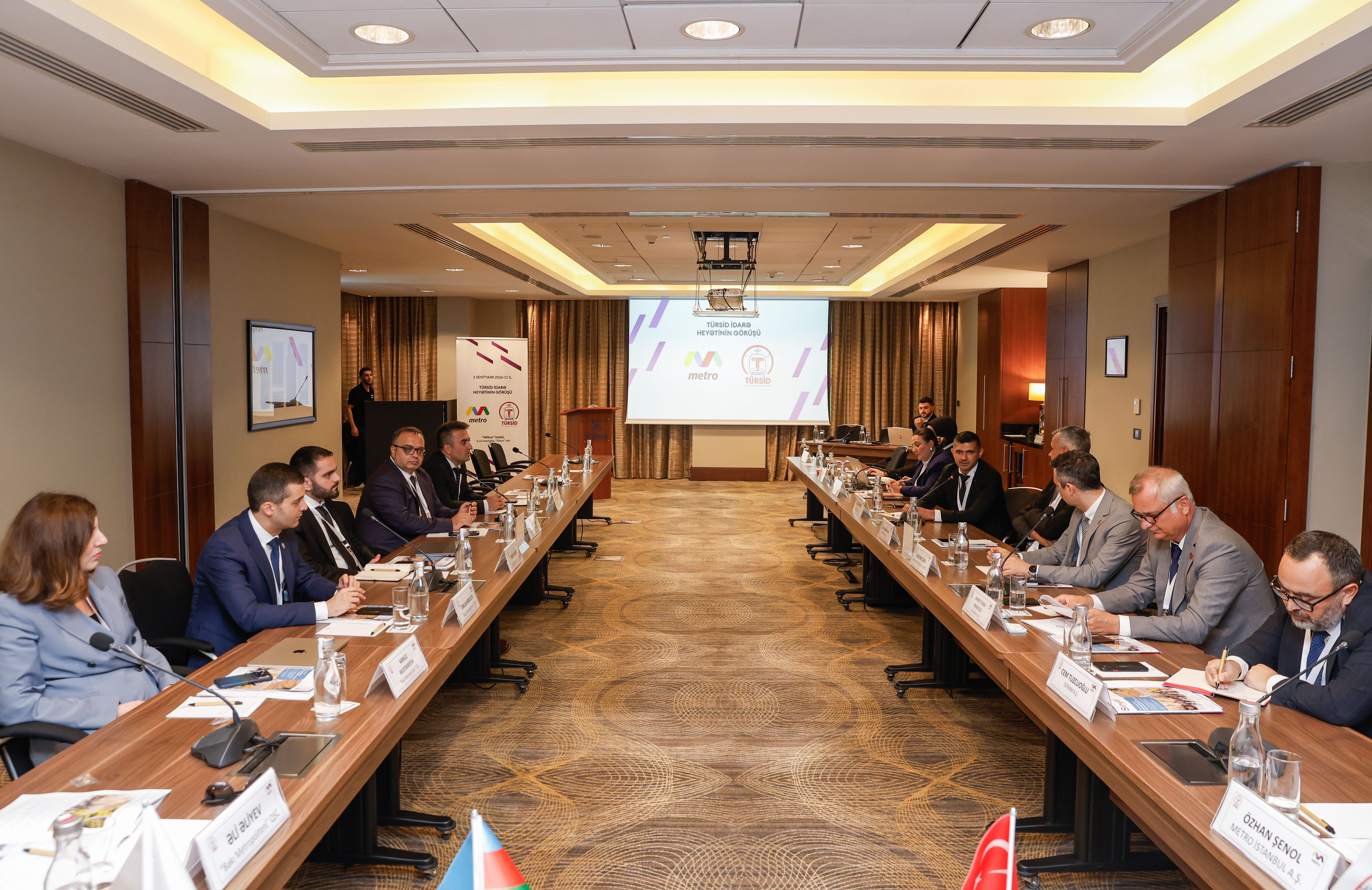 TÜRSİD YÖNETİM KURULU BAKÜ’DE TOPLANDI
