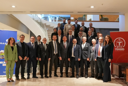 TÜRSİD YÖNETİM KURULU GAZİANTEP’TE TOPLANDI